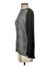 Fever Houndstooth Gray Long Sleeve T-Shirt Size S - photo 5