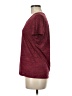 Unbranded 100% Polyester Burgundy Short Sleeve Top Size M - photo 5