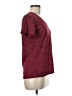 Unbranded 100% Polyester Burgundy Short Sleeve Top Size M - photo 4