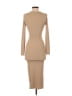 PrettyLittleThing Solid Tan Cocktail Dress Size 6 - photo 2
