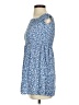 Shein 100% Viscose Blue Casual Dress Size 2 - photo 5