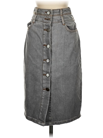 Maje Denim Skirt (view 1)