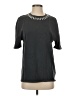 Zara Gray Short Sleeve Top Size S - photo 1