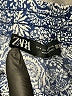 Zara Paisley Blue Casual Skirt Size M - photo 3