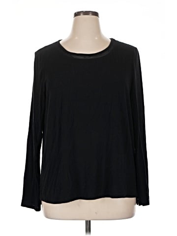 Tahari Long Sleeve Top (view 1)