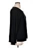 Tahari Black Long Sleeve Top Size XL - photo 4