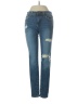 Flying Monkey Hearts Blue Jeans Size 25 waist - photo 1