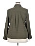 Nordstrom Rack 100% Polyester Polka Dots Green Long Sleeve Blouse Size XXL - photo 2