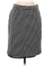 Halogen 100% Cotton Houndstooth Black Casual Skirt Size 4 - photo 1