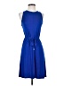 Three Dots Solid Blue Casual Dress Size S - photo 1