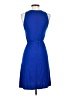 Three Dots Solid Blue Casual Dress Size S - photo 2