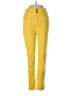 Shein Solid Yellow Casual Pants Size S - photo 1