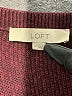 Ann Taylor LOFT 100% Cotton Burgundy Pullover Sweater Size M - photo 7