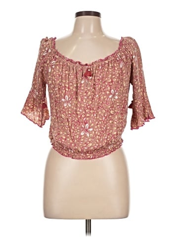Poupette St. Barth 3/4 Sleeve Blouse (view 1)