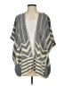 La Fee Verte Chevron-herringbone Gray Cardigan Size S - photo 1
