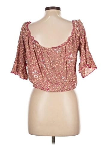 Poupette St. Barth 3/4 Sleeve Blouse (view 2)