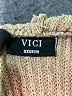 VICI 100% Polyester Tan Cardigan Size M - photo 7