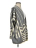 La Fee Verte Chevron-herringbone Gray Cardigan Size S - photo 4