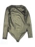 Forever 21 Metallic Gold Bodysuit Size M - photo 2