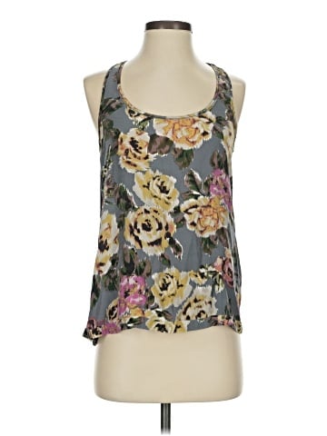 Eight Sixty Sleeveless Silk Top (view 1)