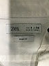 Zara 100% Cotton Solid Ivory Long Sleeve Button-Down Shirt Size 6 - photo 3