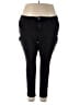 STS Blue Solid Black Jeggings Size 18 - photo 1