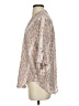 Unbranded 100% Polyester Paisley Tan 3/4 Sleeve Blouse Size S - photo 5