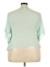 Maria Gabrielle Green Short Sleeve Blouse Size 3X - photo 2