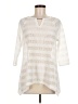 Dana Buchman Ivory 3/4 Sleeve Blouse Size M - photo 1