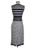 Max Mara Stripes Gray Black Casual Dress Size L (estimated) - photo 2