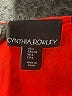 Cynthia Rowley 100% Polyester Orange Sleeveless Blouse Size L - photo 7