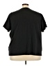 Basic Editions 100% Cotton Solid Black Short Sleeve T-Shirt Size 4X - photo 2