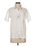 Assorted Brands 100% Cotton White Short Sleeve Button-Down Shirt Size XS - photo 1