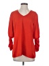 CAbi 100% Polyester Red 3/4 Sleeve Top Size S - photo 1