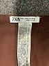 Zara Brown 3/4 Sleeve T-Shirt Size Med - Lg - photo 7