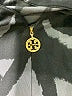 Tory Burch 100% Silk Graphic Gray Cocktail Dress Size S - photo 7