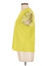 Nicole Miller Yellow Short Sleeve Top Size L - photo 5