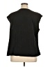 Shein Curve 100% Polyester Black Sleeveless Blouse Size 16 Plus (2) - photo 2