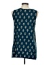 J.Jill Teal Sleeveless Blouse Size M - photo 2