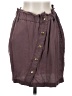 Express 100% Lyocell Solid Brown Casual Skirt Size S - photo 1