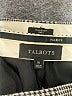 Talbots Houndstooth Gray Wool Pants Size 10 - photo 7