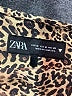 Zara Animal Print Yellow Casual Skirt Size M - photo 3