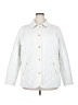 Crown & Ivy 100% Polyester White Jacket Size 2X - photo 1