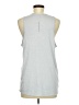 Nike 100% Polyester Silver Blue Active Tank Size M - photo 2
