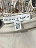 Maison d' Amelie 100% Polyester Floral Ivory Cocktail Dress Size XS - photo 7