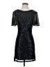 Astr 100% Polyester Stars Black Cocktail Dress Size S - photo 1