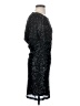Astr 100% Polyester Stars Black Cocktail Dress Size S - photo 4