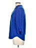 Perceptions Blue Long Sleeve Blouse Size L - photo 5
