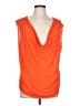 Assorted Brands Orange Sleeveless Blouse Size L - photo 1