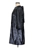 J.Crew 100% Polyester Metallic Silver Blue Cocktail Dress Size 10 - photo 5